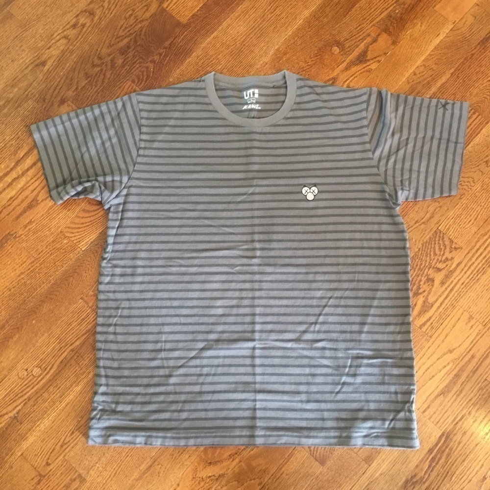 Kaws striped tee
